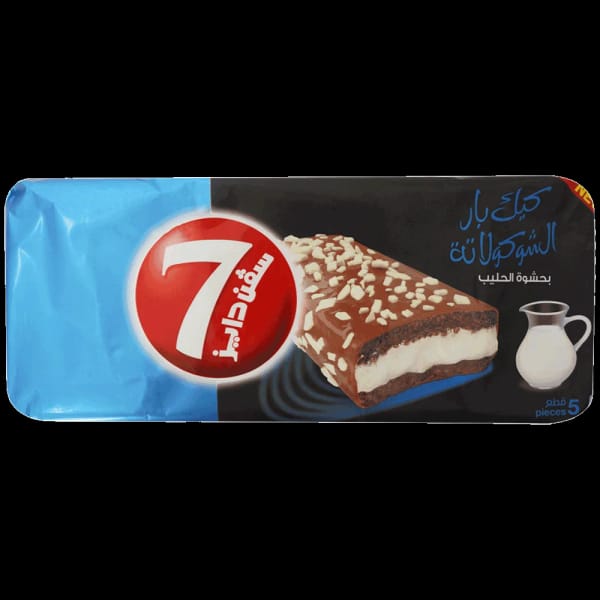 7Days شوكولاتة كيك لوح مع حليب Filling